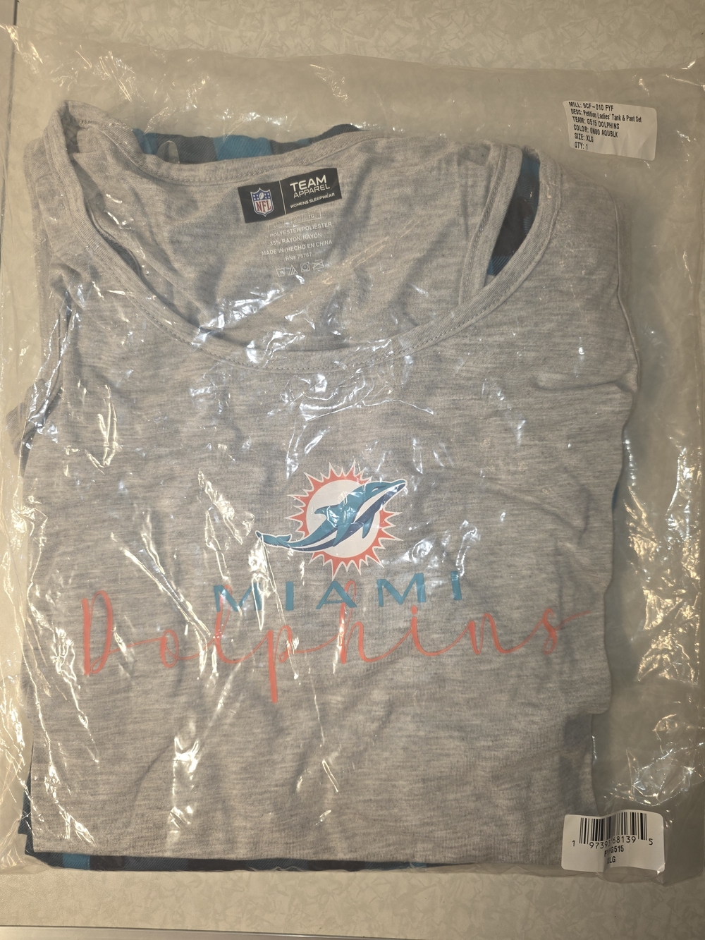 Miami Dolphins NFL Team Pajamas